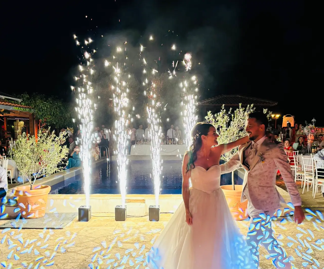 Elegant wedding celebration
